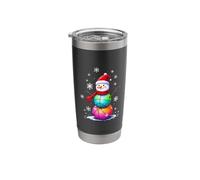 Whimsical Snowman Stainless Steel Insulated Tumbler