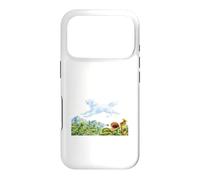 Whimsical Summer Sky with Cloud Dog, Praying Mantis Case for iPhone 17 Pro