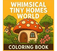 WHIMSICAL TINY HOMES WORLD: COLORING BOOK