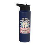 Whimsical Tooth Fairy Halloween Human Costume Dentist Stainless Steel Insulated Water Bottle