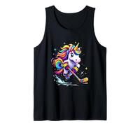 Whimsical Unicorn Hockey Tank Top