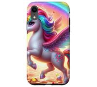 Whimsical Unicorn in a Candyland Adventure Case for iPhone XR