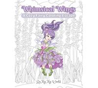Whimsical Wings: A Cozy Fairy Coloring Escape: 60 Jungle Fairies to Soothe Your Soul and Spark Creativity (Cozy Days Series)