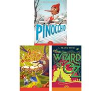 Whimsical Wonders Collection: Carlo Collodi, Lewis Carroll & L. Frank Baum - Pinocchio, Alice in Wonderland & The Wizard of Oz: Three Magical Classics in the Puffin Edition (3-Book Set)