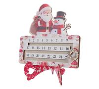 Whimsical Wooden Christmas Countdown Advent Calendar