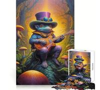 Whimsical Woodland Grooves Puzzles for Adults 1000 Puzzles Smart Exercise Light Enjoyment Accurate Edges Holiday Treat (38x26cm)
