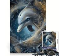 Whimsical World Jigsaw Puzzles for Adults 1000 Piece Improve Memory Calm Recreation Laser Cut Unique Xmas Gift (38x52cm)