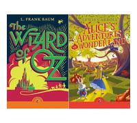 Whimsical Worlds Collection: L. Frank Baum & Lewis Carroll - The Wizard of Oz & Alice’s Adventures in Wonderland: Two Journeys of Magic, Nonsense & Imagination in Puffin Classics (2-Book Set)