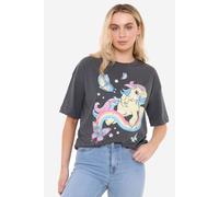 Whimsicle Pony Womens Oversized T-Shirt My Little Pony Grey M