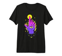 Whimsigoth Esoteric Mystical Hand All Seeing Eye WitchCore Premium T-Shirt