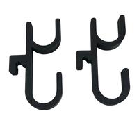 Whimsigulp 2PCS Car Umbrella Holder Clip Hook, Car Boot Umbrella Hook with Space Saving Design, Easy Install for Seat Stroller Wheelchair Golf Bag Truck Boat SUV Trunk Organizer