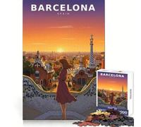 Whimsy in Pastel Horizons Jigsaw Puzzle for Teenagers 1000 Pieces Sharp Recall Quiet Recreation Uniform Cut Unique Xmas Gift (38x52cm)