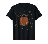 Whimsy Twee Ladybug y2k Grunge 2000s Alt Star Value Graphic T-Shirt, Men, Black, M