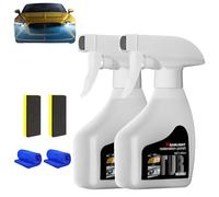 Whimsyard Headlight Restorer, Whimsyard Headlight Cleaner, Automotive Headlights Renewal and Restoration Kit, Suitable for All Cars (2 Set)