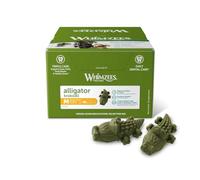 WHIMZEES Alligator, All Natural Daily Dental Chew for Dogs, Long Lasting Dog Chew, 65 Pieces, Size M