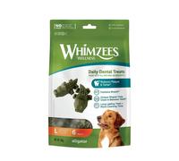 WHIMZEES Alligator Large Dental Chew Dog Treat - 6 pack