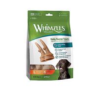 WHIMZEES Antler L, 6 Pieces - Dog Dental Stix, Size L, Dog Dental Sticks for Large Breeds, Natural and Grain Free, Rawhide-Free, Vegetarian, No Added Sugar