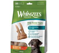 Whimzees Antler Large Treat Pack 6 pack