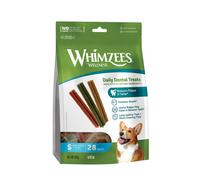 WHIMZEES By Wellness Stix, Dog Dental Sticks, 28 Pieces, Size S, Dog Chews for