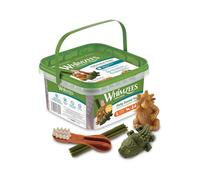 WHIMZEES By Wellness Variety Box, Mixed Shapes, Natural and Grain-Free Dog Chews, Dog Dental Sticks for Large Breeds, 14 Pieces, Size L