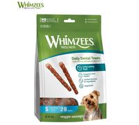 WHIMZEES DAILY DENTAL DOG TREATS ALL NATURAL CHEW TREATS VALUE BAGS STIX BONES