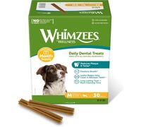 WHIMZEES | Grain-Free Dental Chews for Medium Breed Dogs | 30 Stix - Month Box