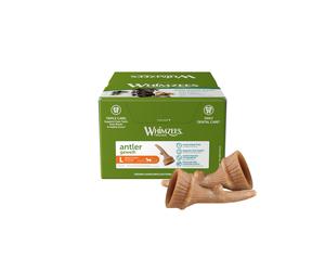 Whimzees Large Antler Dog Treats - Box of 22