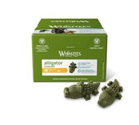 Whimzees Medium Alligator Dental Dog Chew - Pack of 65
