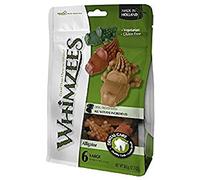 WHIMZEES Natural Dental Dog Chews Long Lasting, Large Alligator, 6 Pieces