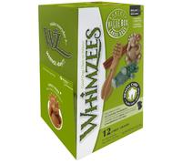 Whimzees Natural Dental Dog Treats Variety Box Large, 1 x 12