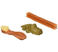 Whimzees Natural Dental Dog Treats Variety Box Medium, 1 x 24