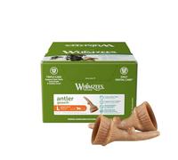 Whimzees Large Antler Dog Treats - Box of 22