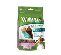 WHIMZEES Puppy Stix XS/S, 28 Pieces - Dog Dental Stix, Size XS/S, Dog Dental Sticks for Extra Small and Small Breeds, Natural and Grain Free, Rawhide-Free, Vegetarian, No Added Sugar