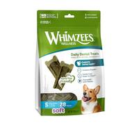 WHIMZEES By Wellness Softer Dog Dental Sticks, 28 Pieces, Size S, Dog Chews for Small Breeds, Gentle Care, Suitable for Senior Dogs, Grain-Free, Rawhide-Free