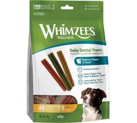 WHIMZEES STIX DAILY DENTAL TREAT DOG CHEW STICK ALL NATURAL GRAIN FREE 3 SIZES
