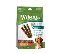 WHIMZEES Stix L, 7 Pieces - Size L | Long-lasting Dog Dental Sticks for Large Breeds, Natural and Grain Free, Rawhide-Free, Vegetarian, No Added Sugar