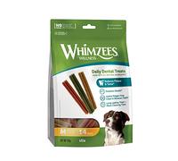WHIMZEES Stix M, 12 Pieces - Dog Dental Stix, Size M, Dog Dental Sticks for Medium Breeds, Natural and Grain Free, Rawhide-Free, Vegetarian, No Added Sugar