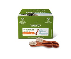 Whimzees Toothbrush Large Box of 30 x 150mm DOG TREATS
