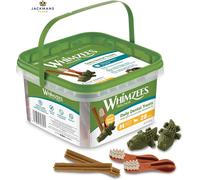WHIMZEES Variety Box Dental M, 28 Pieces - Mixed Shapes, 30 g (Pack of 28)
