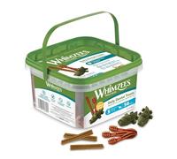 WHIMZEES By Wellness Variety Box Dental, Mixed Shapes, Size S, 56 Pieces, Natural and Grain Free Dog Chews, Dog Dental Sticks for Small Breeds, No Added Sugar
