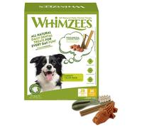 Whimzees by Wellness Mix Box - Size M: for medium dogs (12 - 18kg, 28 Snacks)