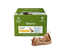 Whimzees, 66 Pieces Natural Dog Chews Medium Dental Health No Additives Eco-Friendly Green Snack Model