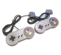 WHIP EMOTIONS 2 Controllers with 10 FT Cords compatible for the SNES Console