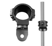 Whip Light Mounts for | 360° Rotation Whip Light Clamp Flag Pole Holder - Bar Mount, Off Road Lighting Accessories, Fits 1.75" & 2" Roll Cage