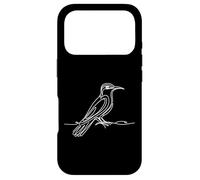 Whip-Poor-Will Line Art Birdwatcher Case for iPhone 17 Pro