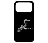 Whip-Poor-Will Line Art Birdwatcher Case for iPhone 17 Pro Max