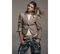 Whip Smart Blazer Jacket at Free People in Satchel, Size: XL - female