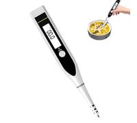 WHIPIN Digital Salinity Meter Tester Pen, 0.01%～10% Professional Salinometer, Portable Salt Tester with LCD Backlight Display, Salinity test Tools, for Measure Salt Concentration in Foods(DSM25)