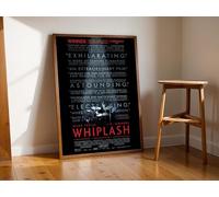 Whiplash (2014) 02 Framed Classic-Cult Movie Poster Print Wall Art Image Home Decor Artworks Framed Poster Different Sizes and Colours