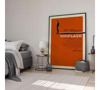 Whiplash (2014) Framed Classic-Cult Movie Poster Print Wall Art Image Home Decor Artworks Framed Poster Different Sizes and Colours